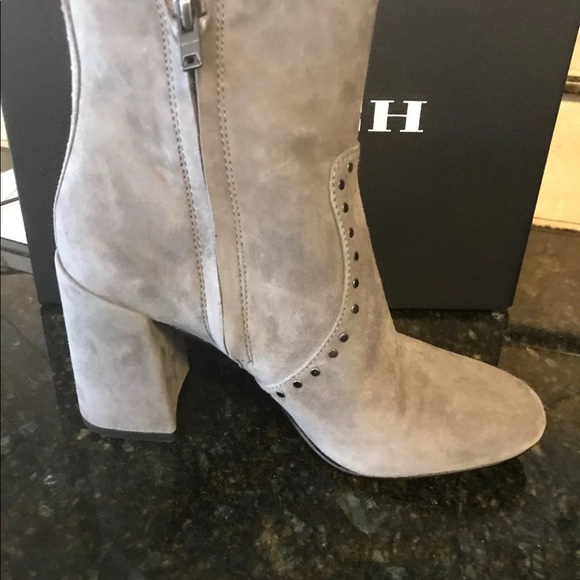 Coach Farrah Gray Suede Boot size 7.5 B NEW - Picture 4 of 13